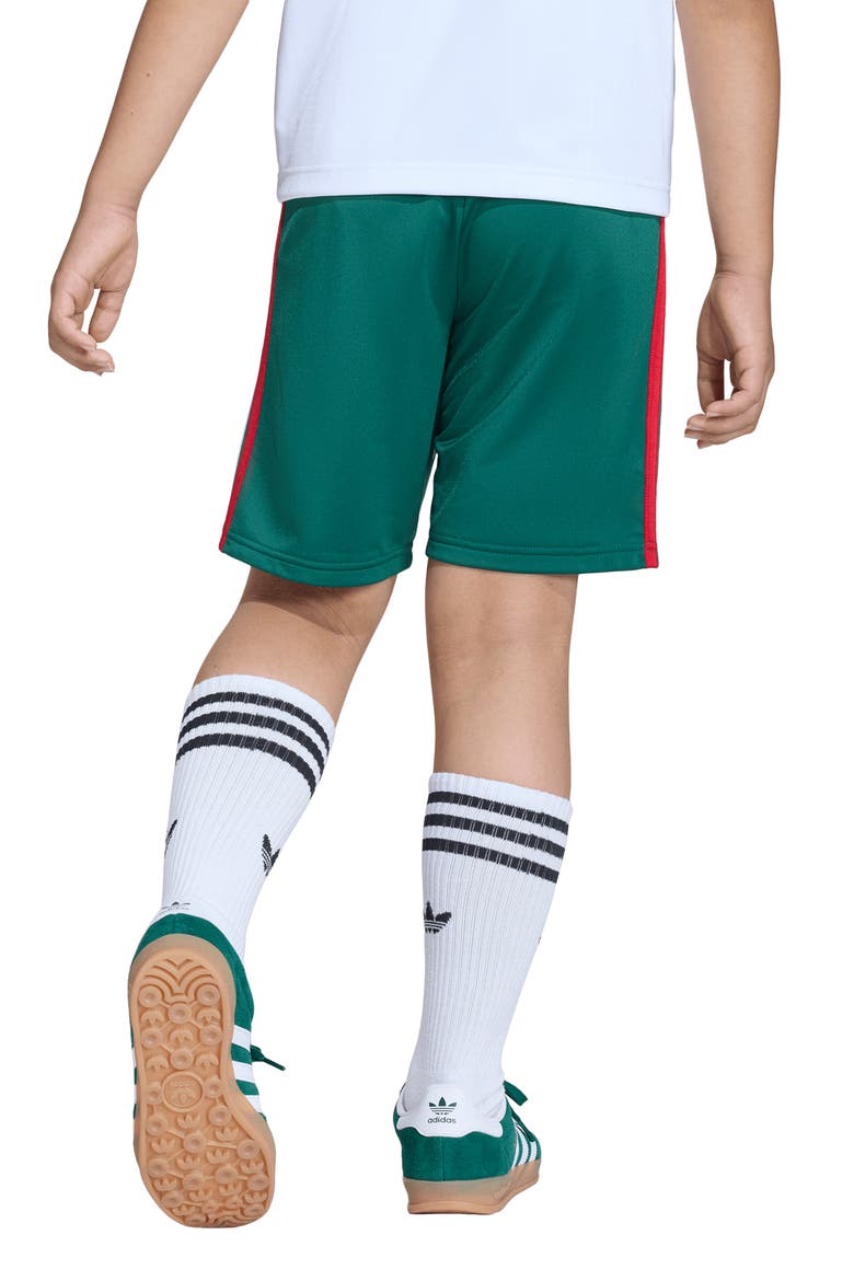Kids' Firebird Track Shorts, Alternate, color, DARK GREEN/ DARK GOLD