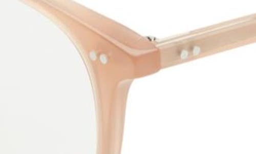 Diff Maxwell 49mm Square Blue Light Blocking Glasses In Rustique/brown Gradient