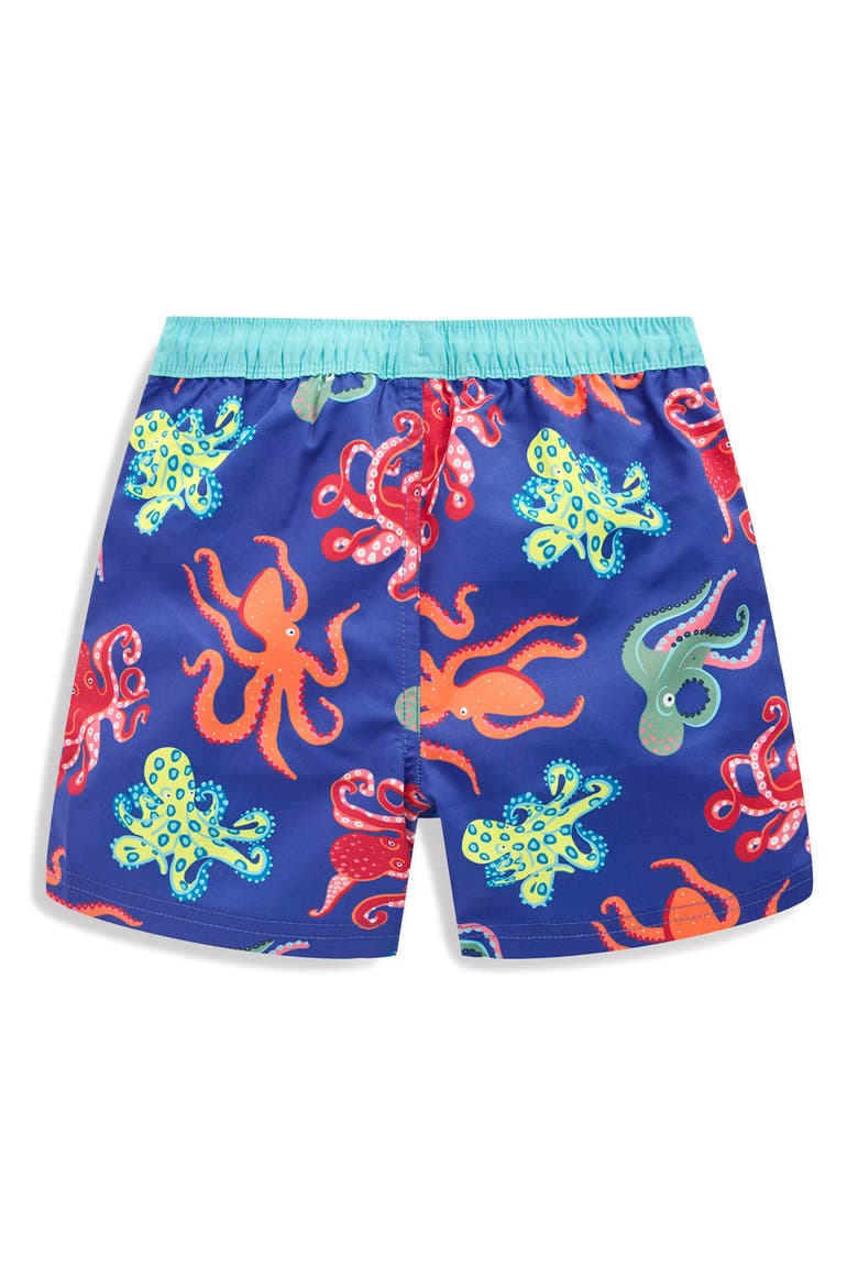 Kids' Swim Trunks, Alternate, color, BLUE OCTOPUS