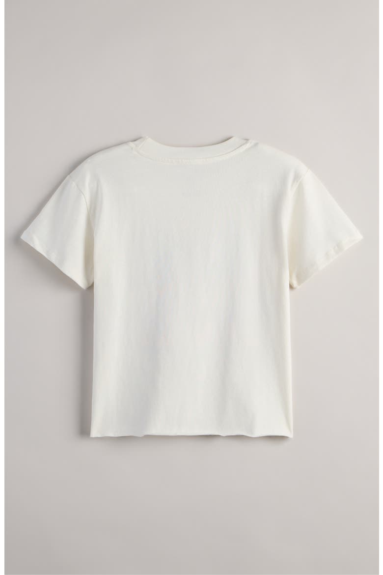 Kids' Crop Cotton Graphic T-Shirt, Alternate, color, IVORY VENICE