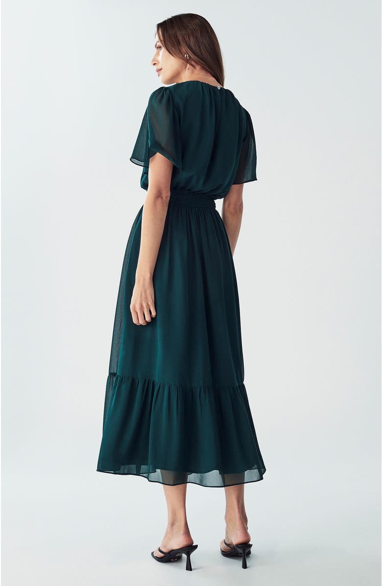 WILLA Casalla Midi Dress, Alternate, color, Emerald