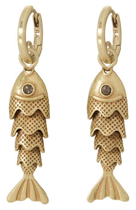 The Fish Drop Earrings