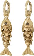 ROXANNE ASSOULIN The Fish Drop Earrings