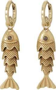 ROXANNE ASSOULIN The Fish Drop Earrings