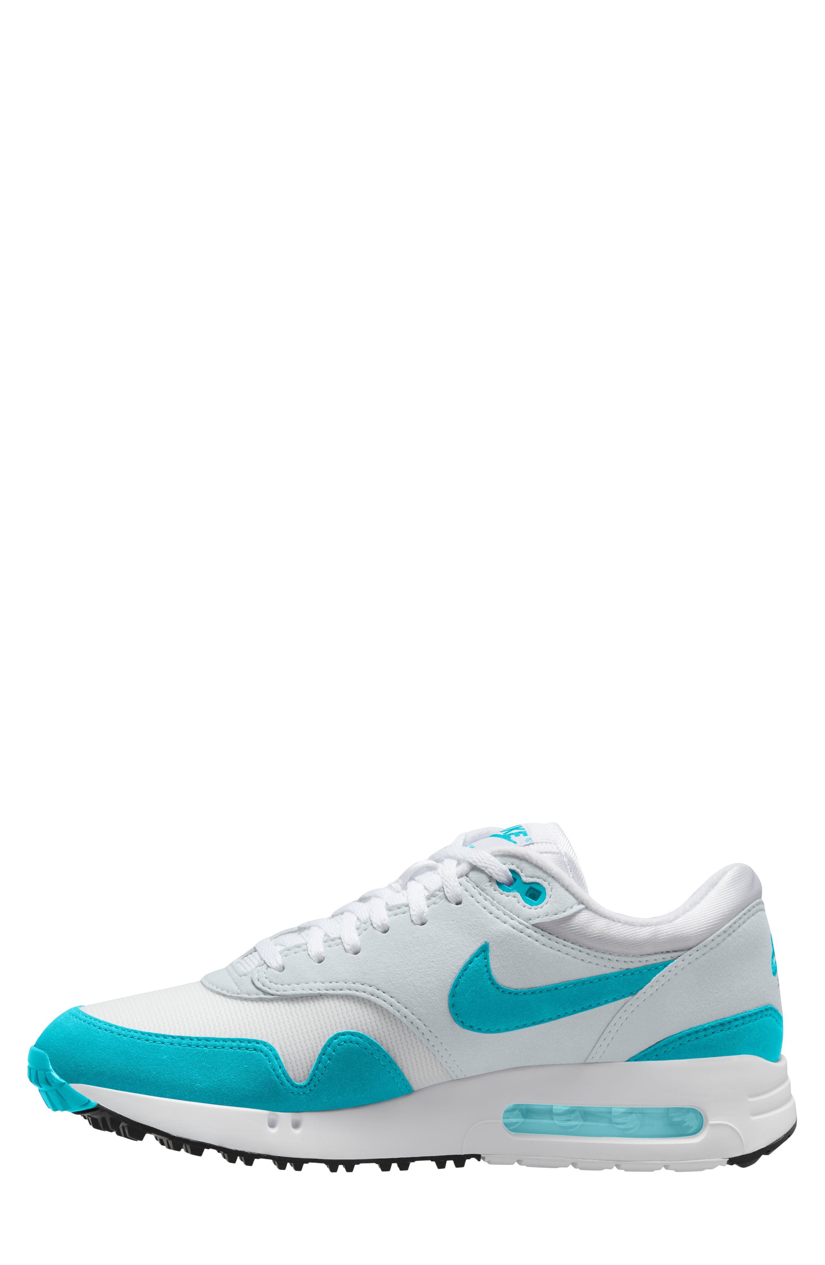 Air Max 1 '86 OG G Waterproof Spikeless Golf Shoe, Alternate, color, 117 WHITE/DSTCAC