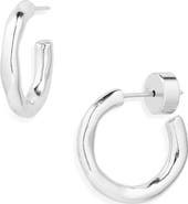 Nordstrom Demi Fine Molten Hoop Earrings
