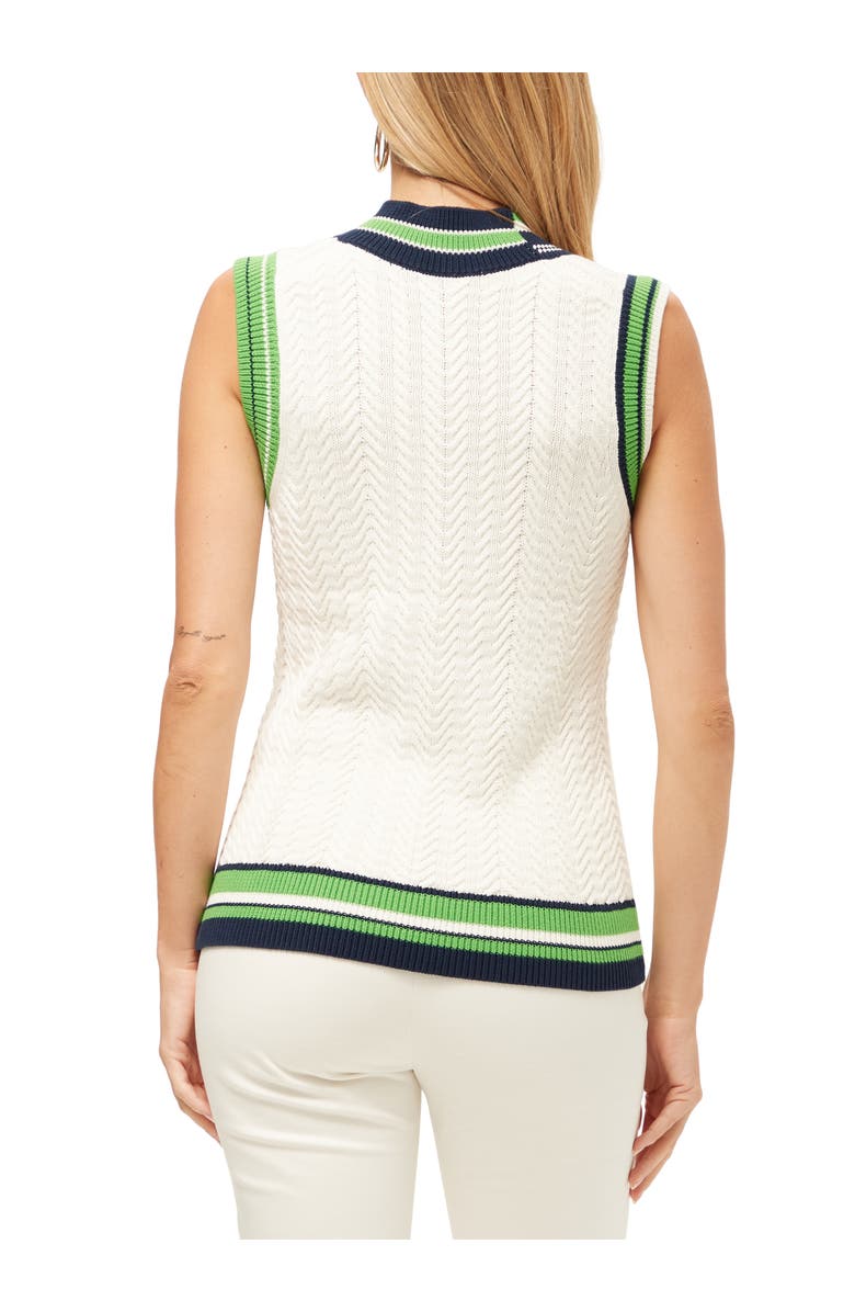 Trina Turk Seapointe 2 Sweater Vest, Alternate, color, Whitewash Multi