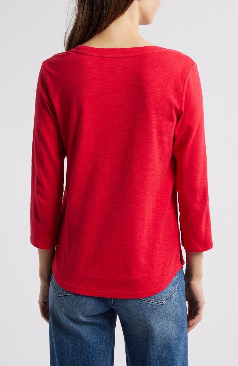 Tommy Bahama Ashby Isles Scoop Neck Cotton T-Shirt, Alternate, color, Tango Red