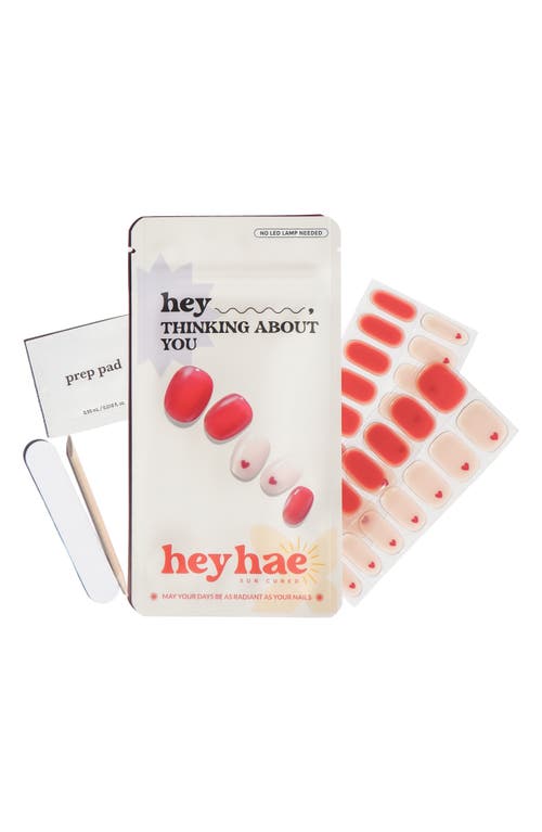 Heyhae Sun-cured Gel Nail Strips