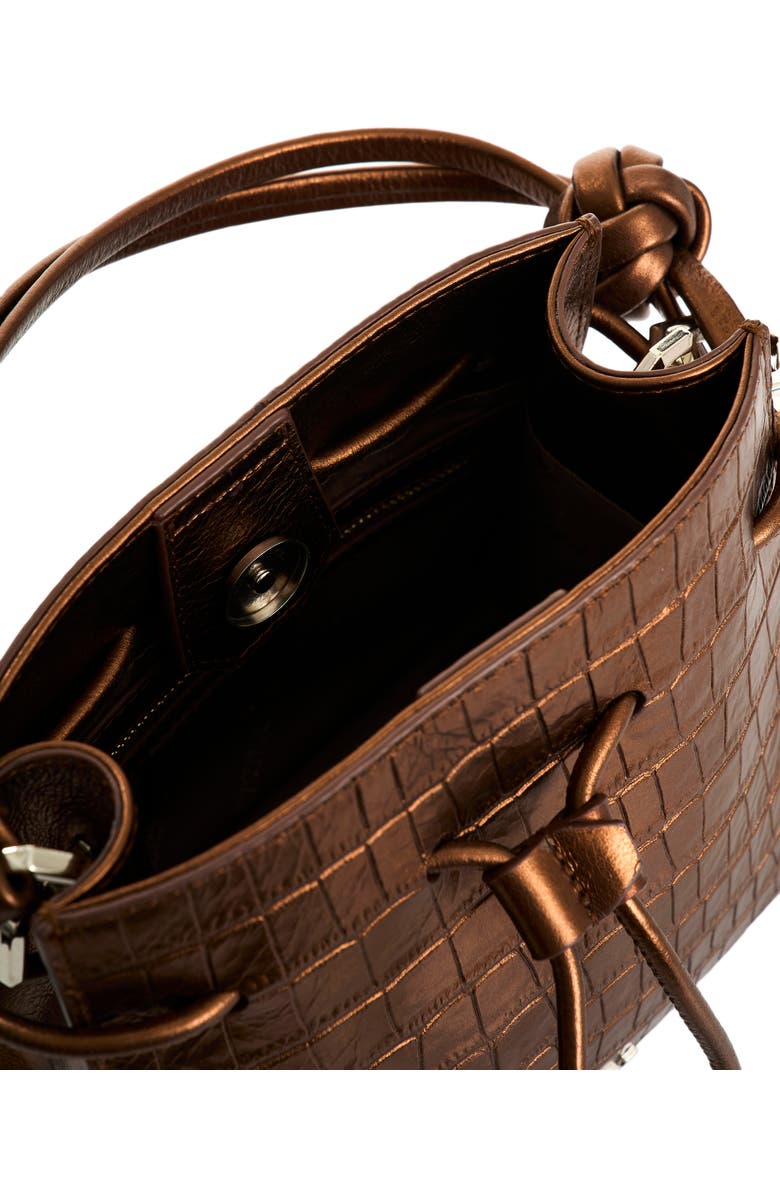 Velez Full Grain Leather Crossbody Bag and Shoulder Bag Purse, Alternate, color, Bronze