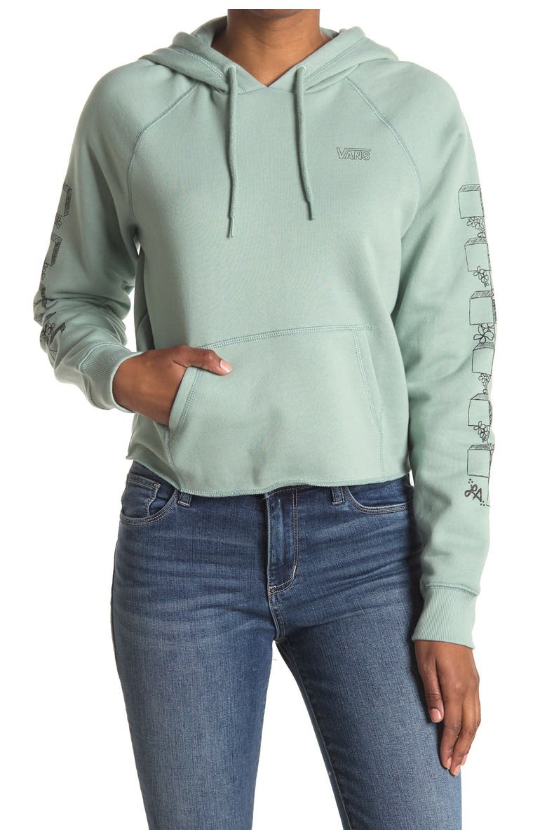 Vans Heart Lizzie Drawstring Hoodie, Main, color, 