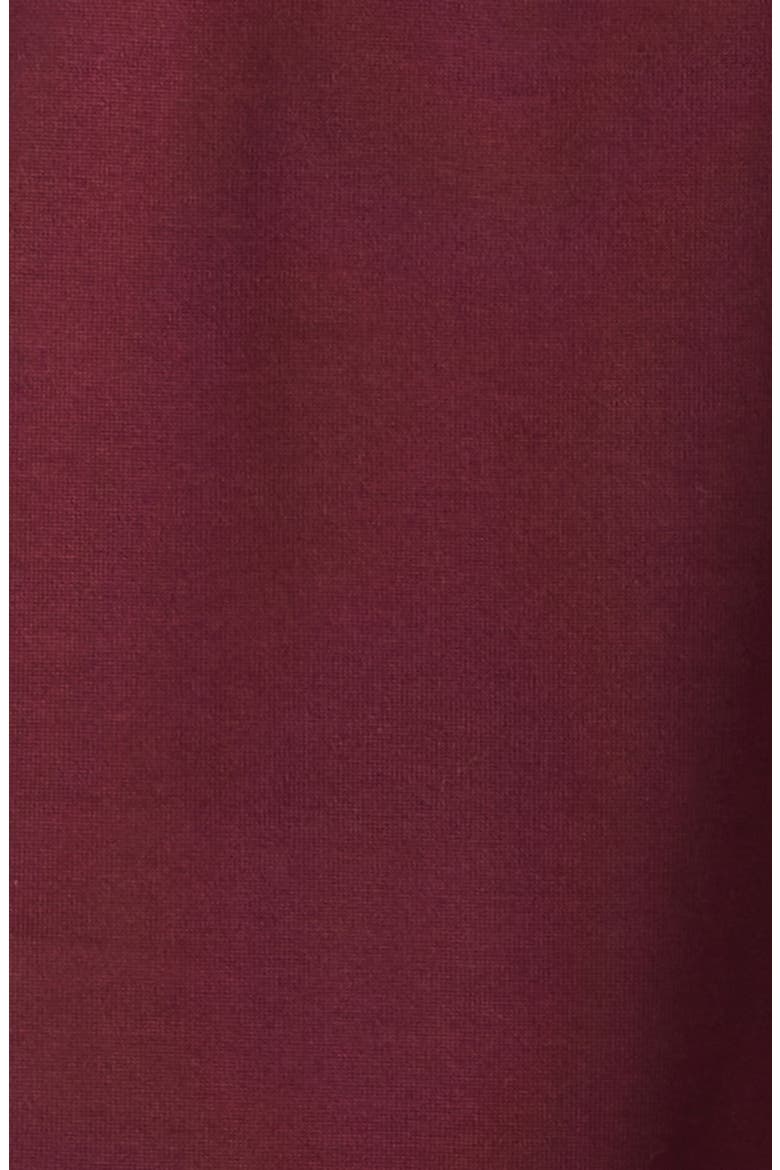 4-Bar Cotton T-Shirt, Alternate, color, BURGUNDY