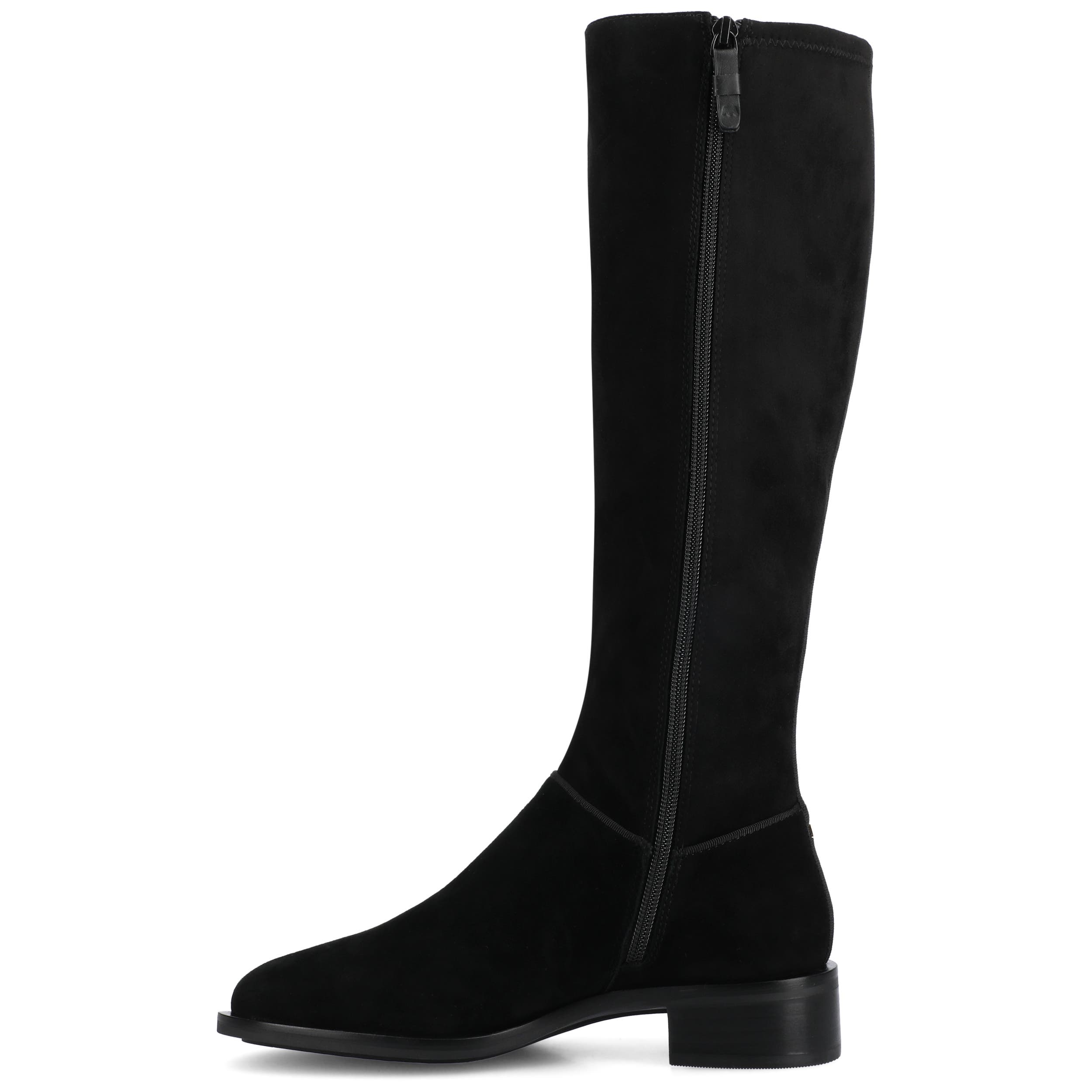 Birdies Women's The Starling Loafer Tall Boot Suede, Alternate, color, 