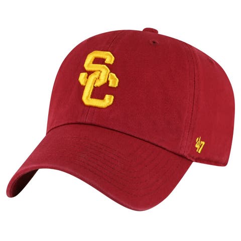 Men's '47 Cardinal USC Trojans Clean Up Adjustable Hat