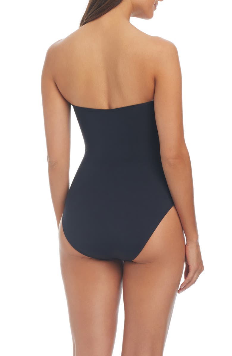 BLEU by Rod Beattie Kore Twist One-Piece Swimsuit, Alternate, color,
