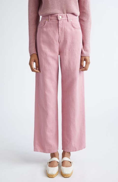 Onorata Wide Leg Jeans (Peony)