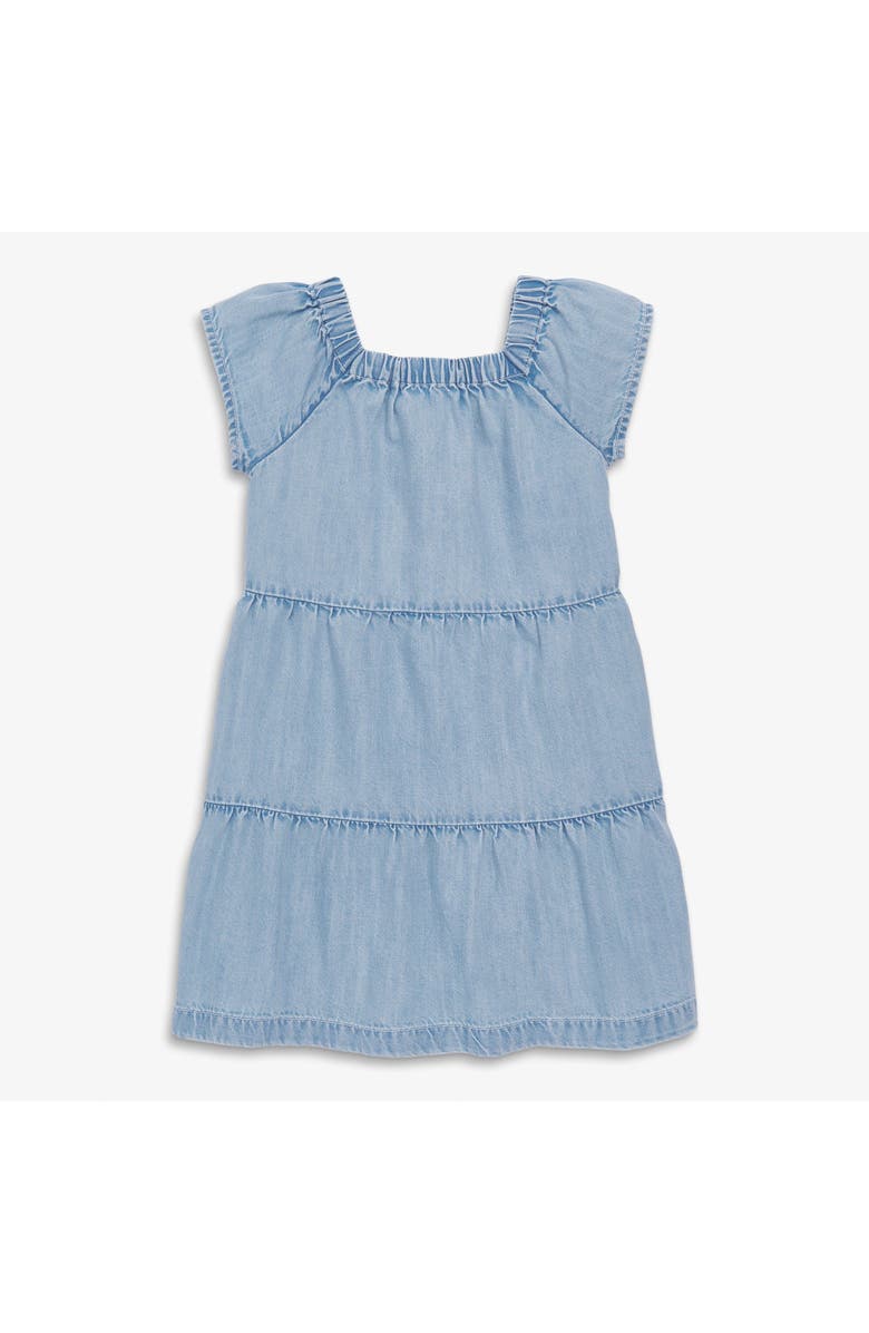 Primary Kids Chambray Picnic Dress, Main, color, Classic Chambray