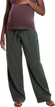 MOTHERHOOD MATERNITY Under the Belly Utility Cargo Relaxed Fit Pant