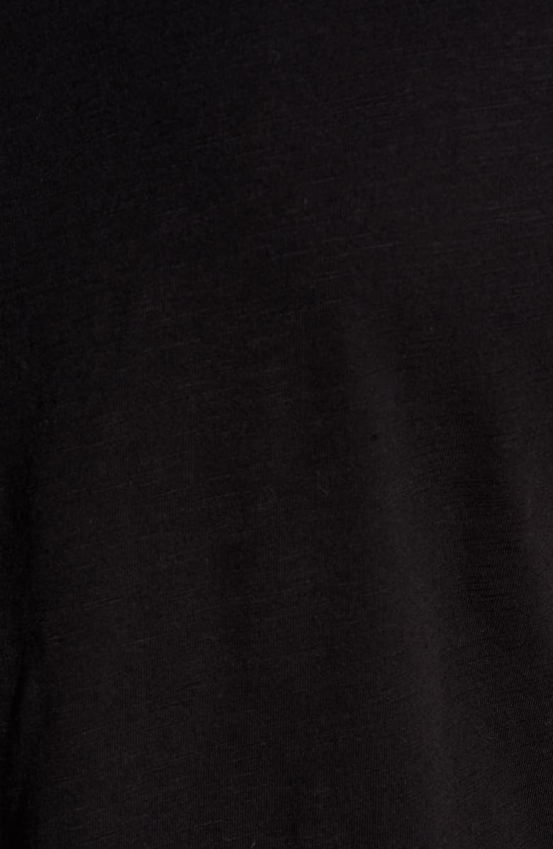 Vince Camuto Studded V-Neck Cotton Blend T-Shirt, Alternate, color, 