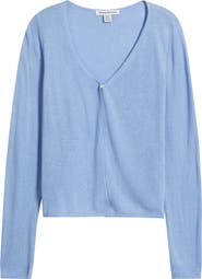 Tommy Bahama Adeline Linen Blend Jersey Cardigan