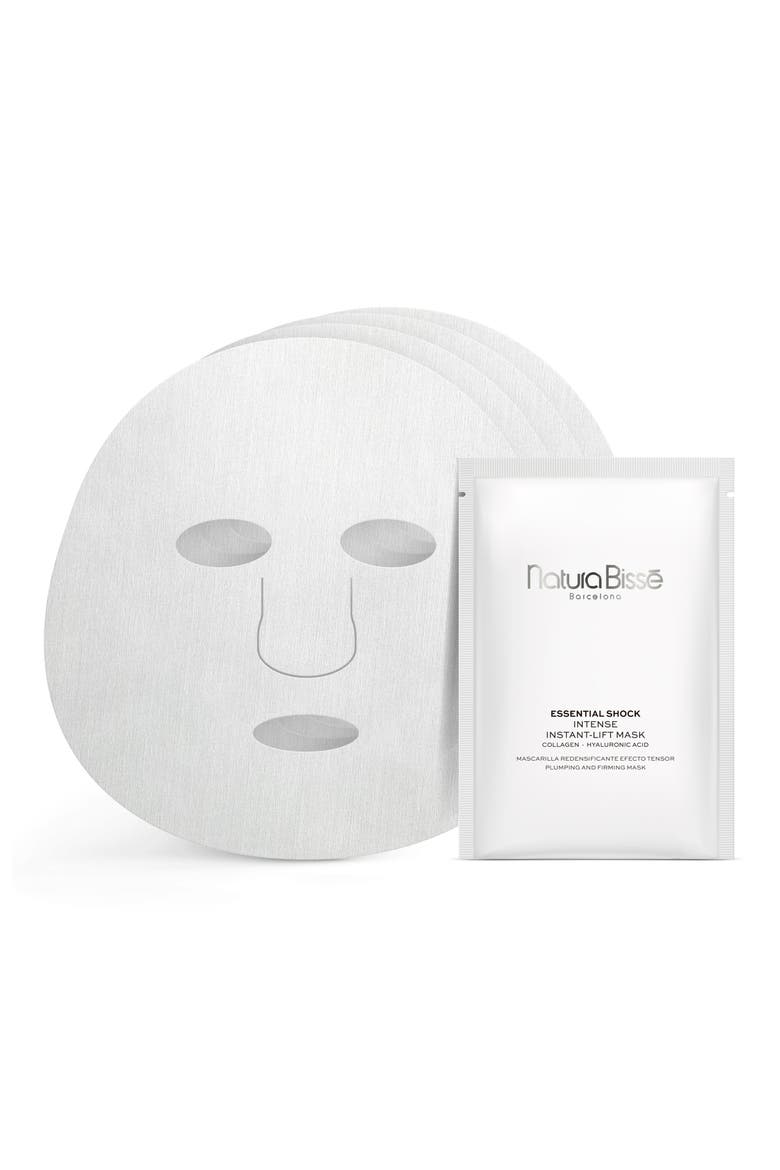 4-Pack Essential Shock Intense Instant-Lift Masks, Main, color, NO COLOR