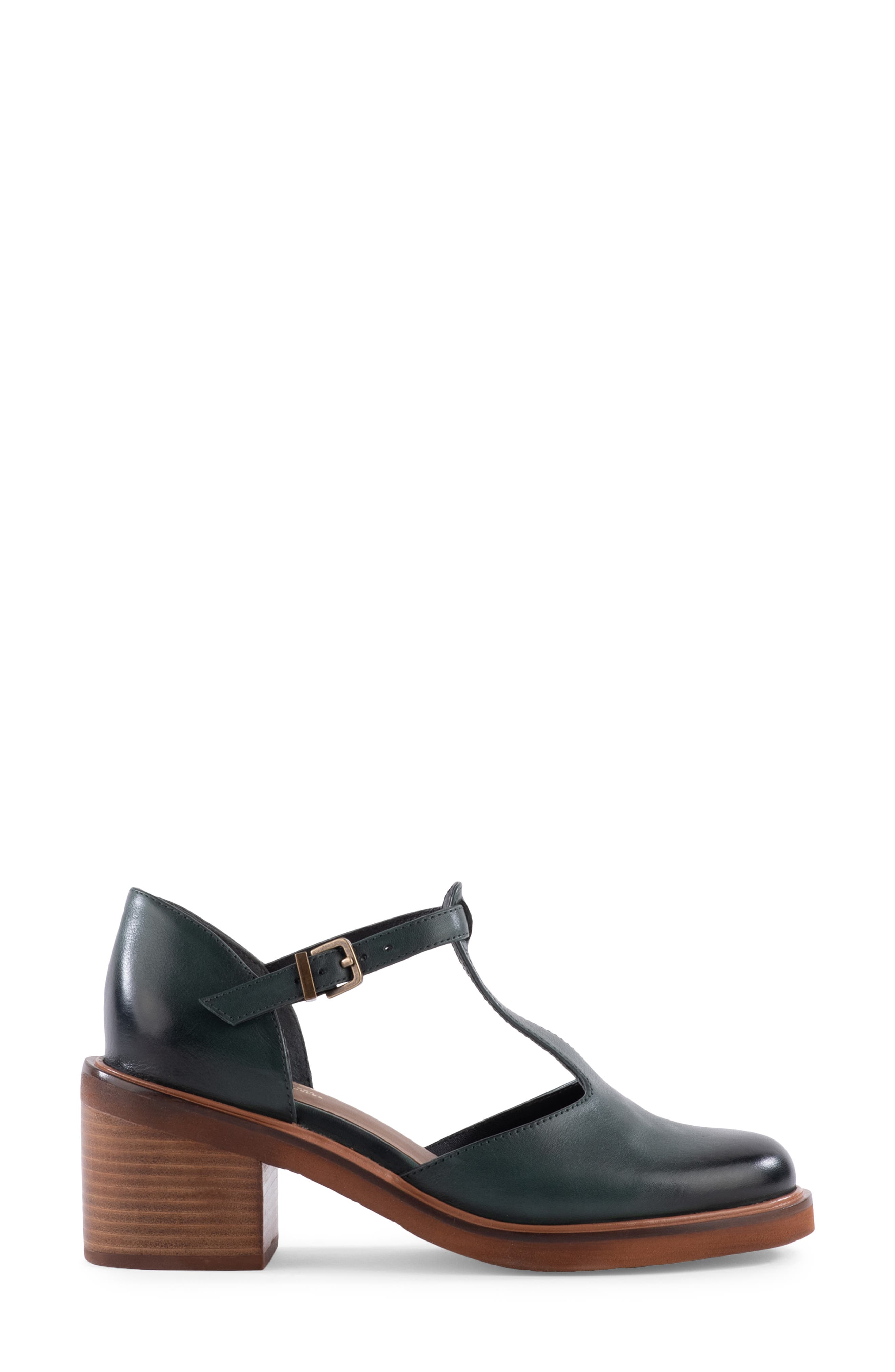 Soulmate T-Strap Pump, Alternate, color, GREEN