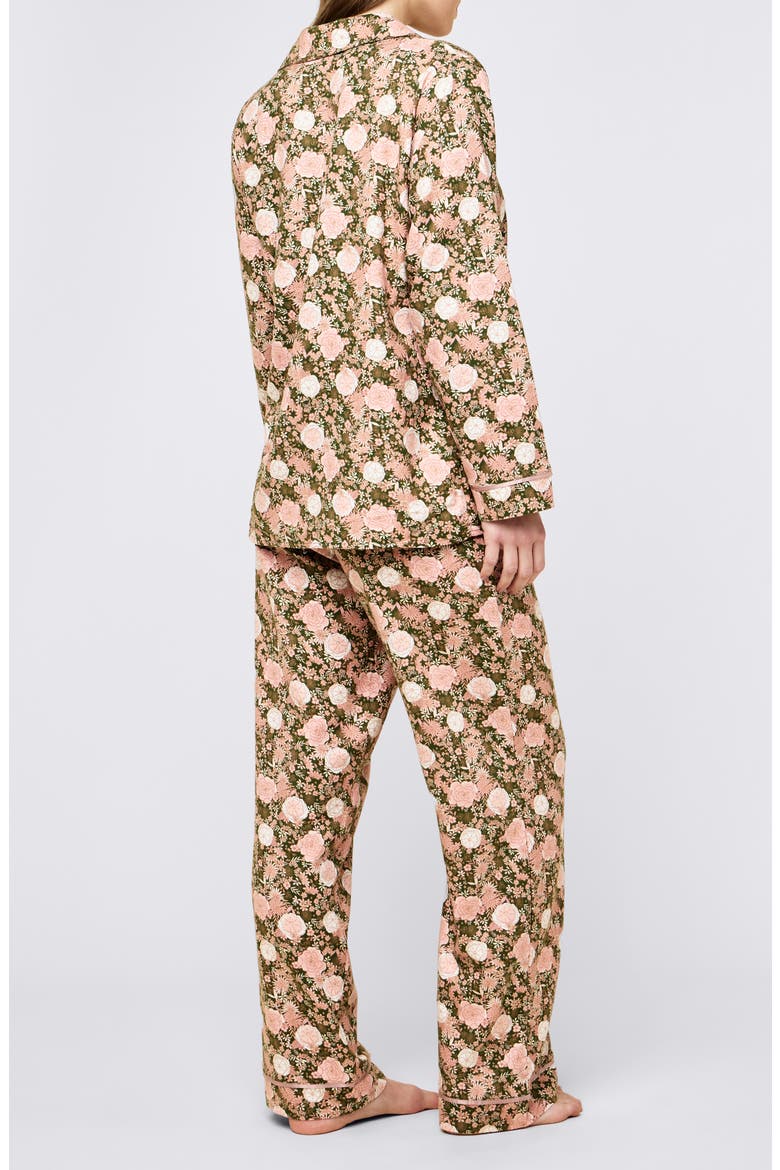 Meribel Cozy Pajamas, Alternate, color, MOSS
