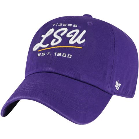 Women's Yellow LSU Tigers Clean Up outlets Adjustable Hat