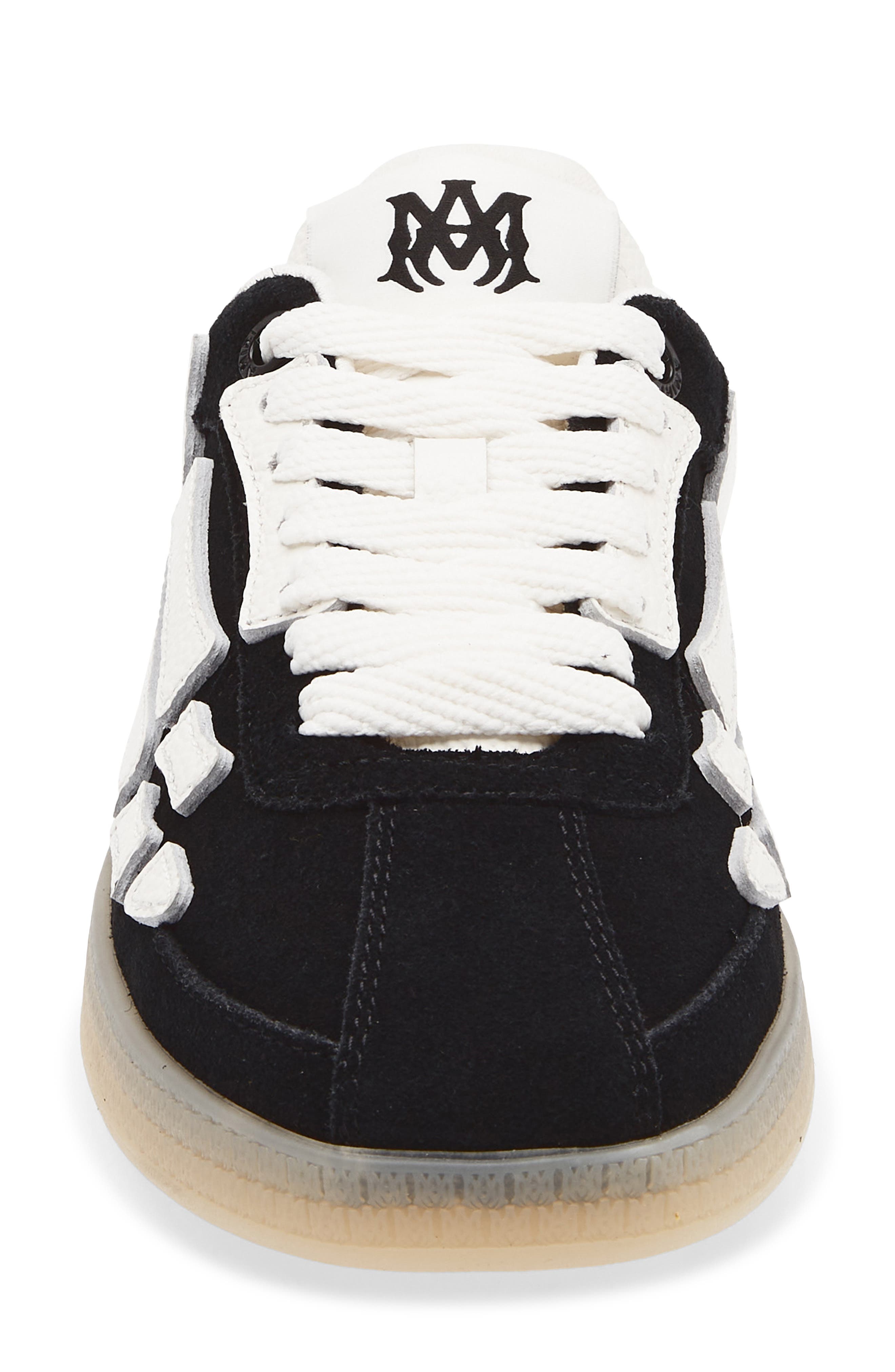 AMIRI Pacific Bones Sneaker, Alternate, color, Black