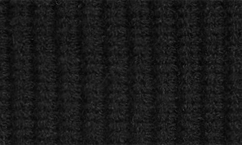 Mango Rib Cuff Beanie In Black