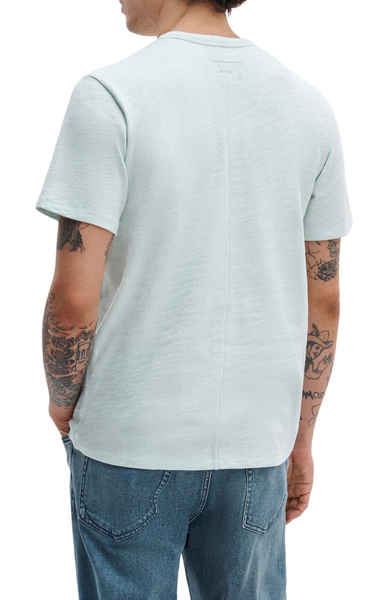 rag & bone Embroidered Sour Face T-Shirt, Alternate, color, Ltteal