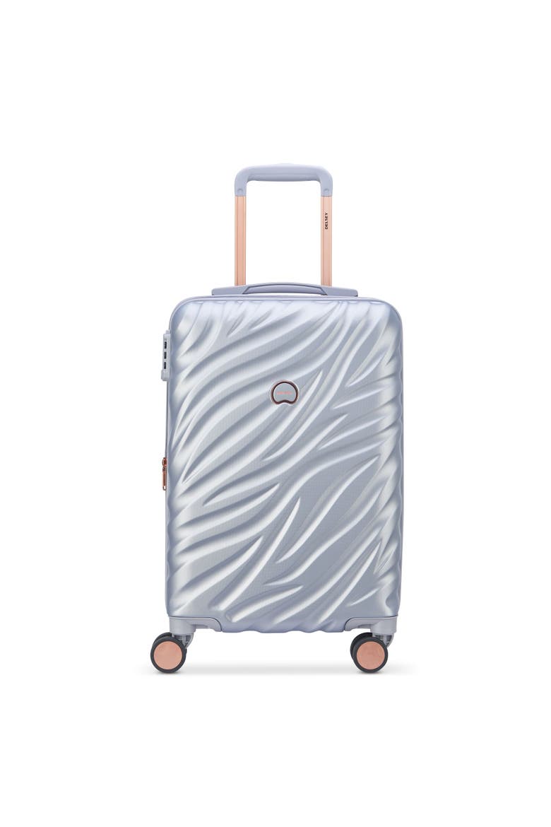 Alexis Hardside Expandable (21"/29") 2 Piece Spinner Luggage Set, Alternate, color, Platinum/Rose Gold