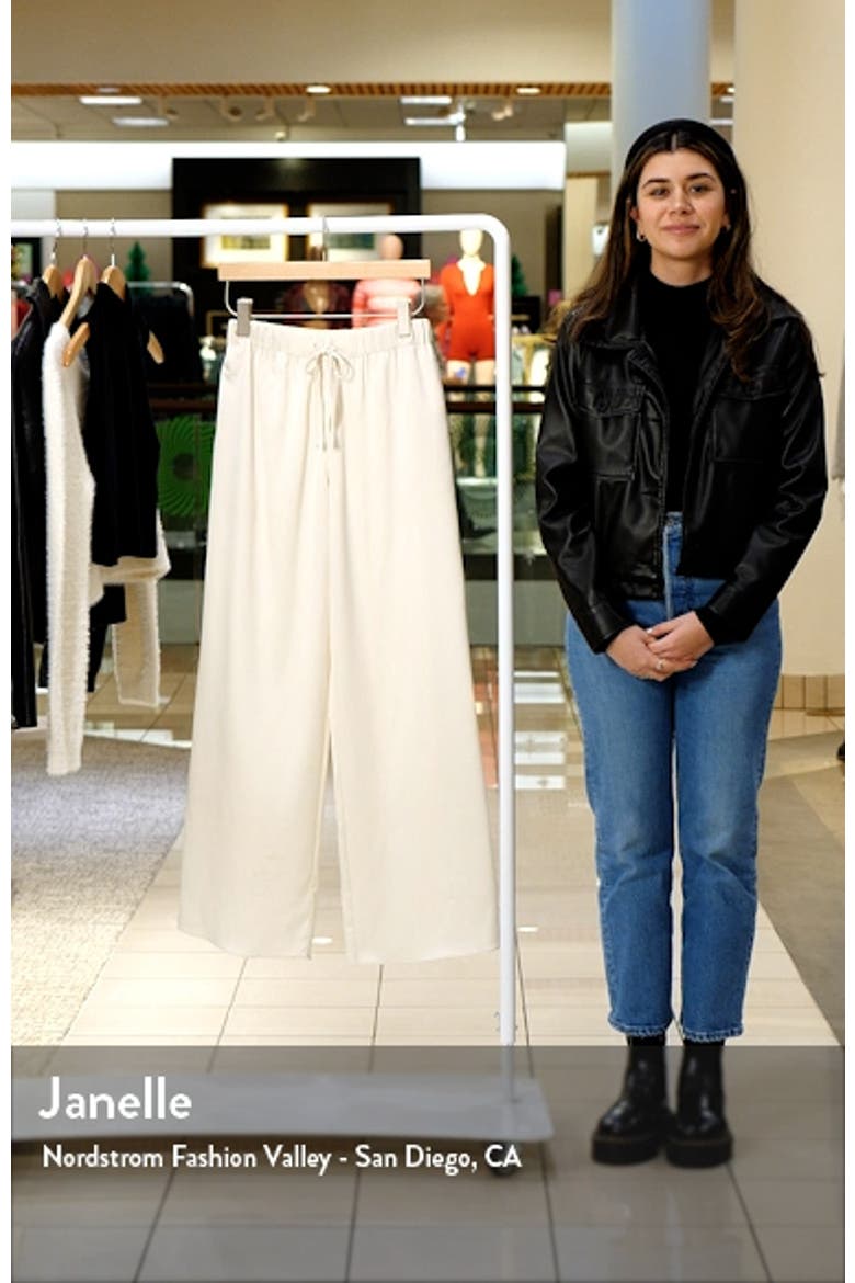Satin Wide Leg Trousers video