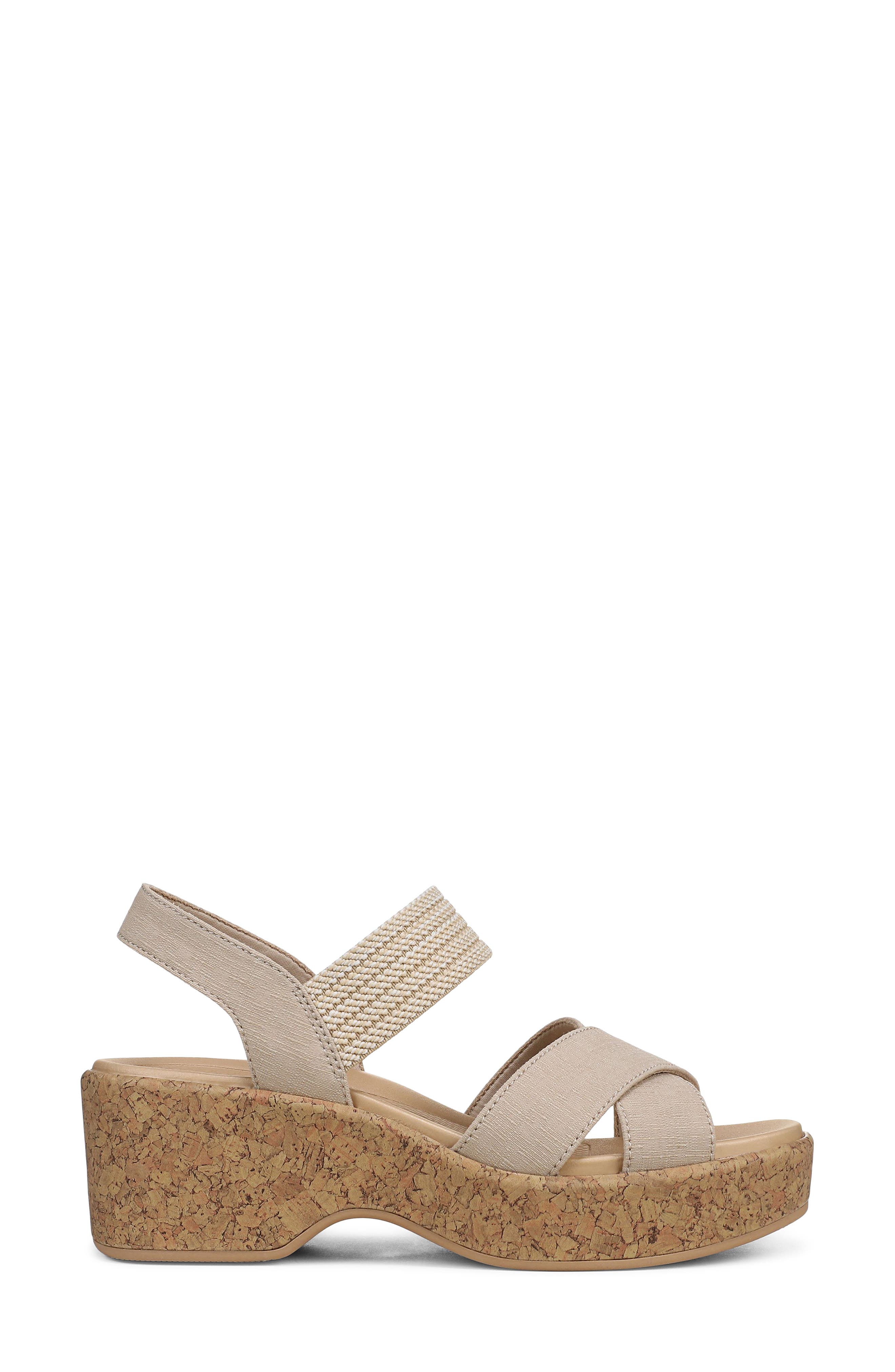 Verity Platform Wedge Sandal, Alternate, color, SAND CASTLE TAN