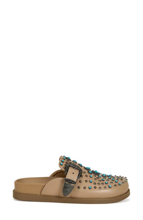 Azalea Wang Flair Studded Clog In Brown