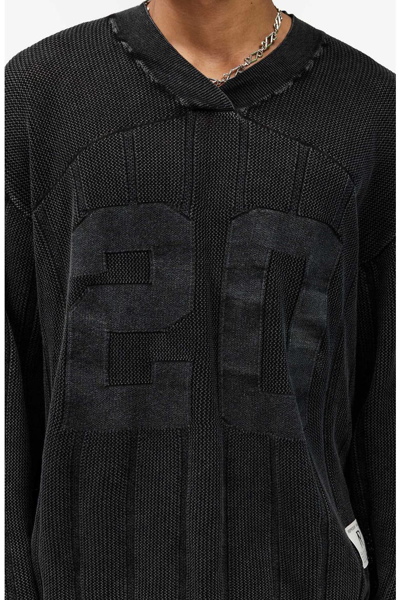 Varsity Sweater, Alternate, color, VINTAGE GREY