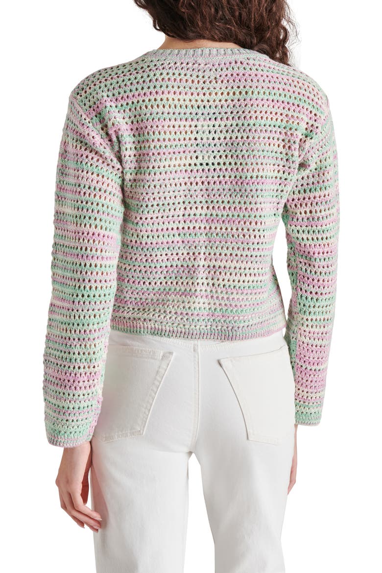 Delicia Open Stitch Sweater, Alternate, color, MULTI