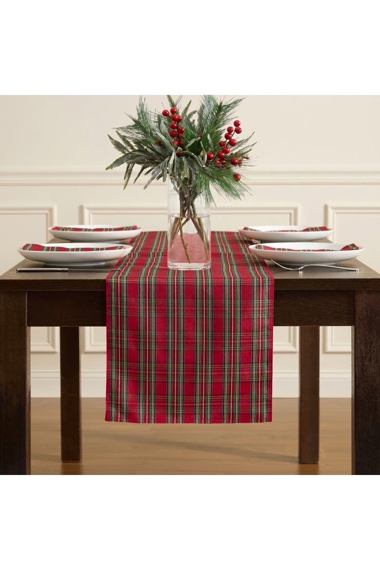 Holiday Nouveau Dazzle Runner, Multicolor - 14"W x 70"L, Alternate, color, Multicolor