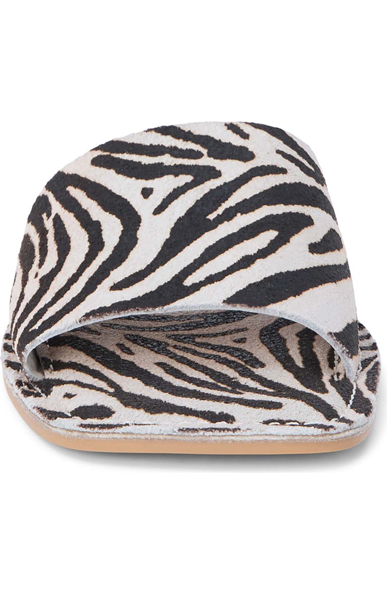 BEACH BY MATISSE Bali Slide Sandal, Alternate, color, Zebra