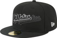New Era Men's New Era Black Athletics Tri-Hit 59FIFTY Fitted Hat