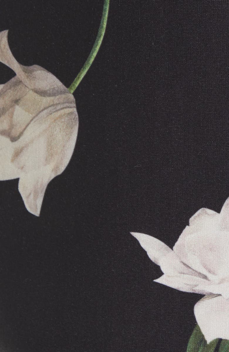 Ted Baker London Sabbie Sleeveless Tie Neck Dress, Alternate, color, 