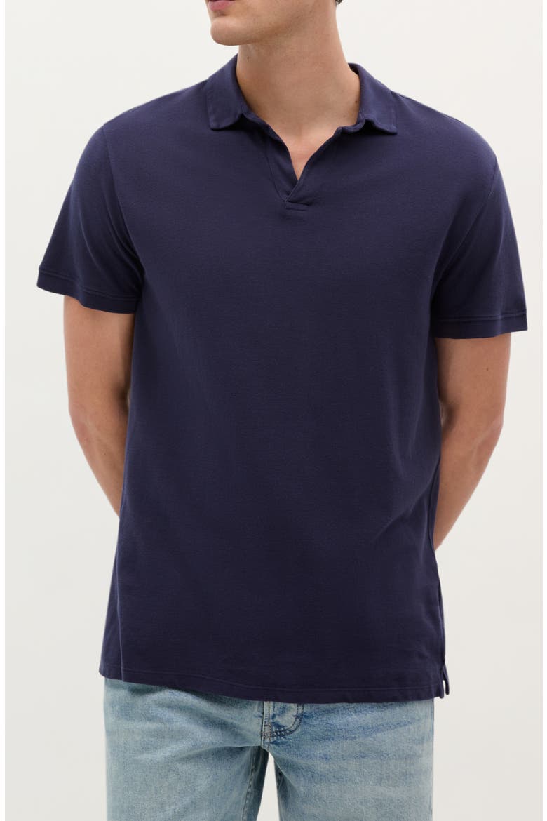 Thin Polo, Main, color, NAVY