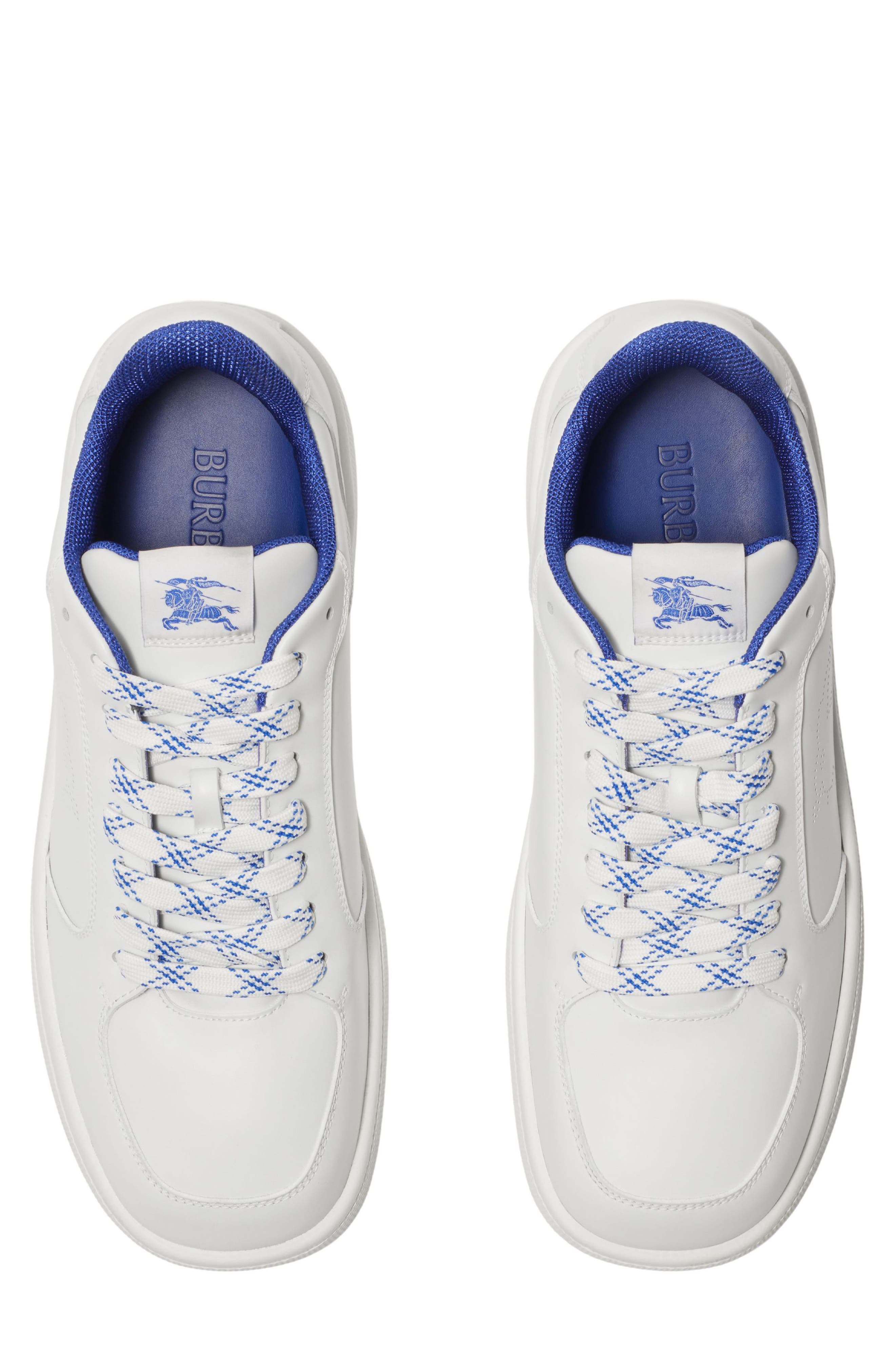 Burberry Equestrian Knight Low Top Sneaker, Alternate, color, 