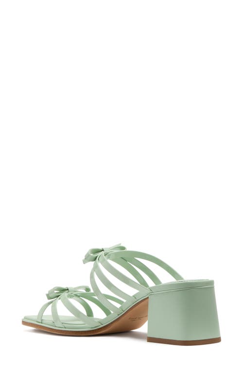 Kate Spade New York Carolina Block Heel Sandal In Pistachio Ice