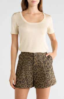 Felice U-Neck Crop T-Shirt