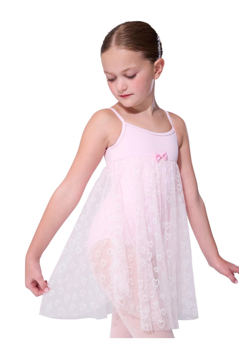 Baby Doll Ballet Dress Heart, Alternate, color, light/pastel pink