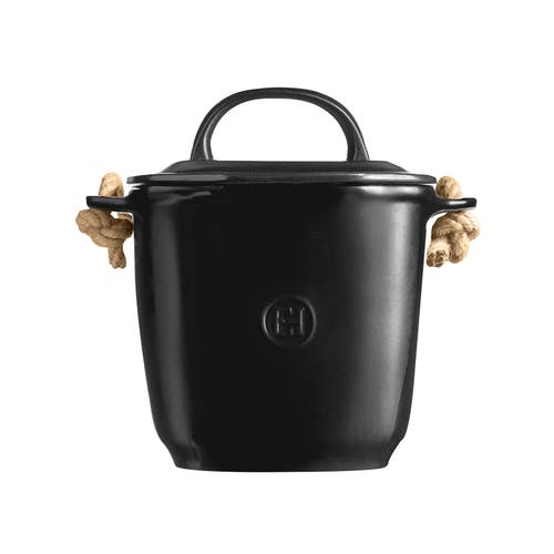 Emile Henry Compost Bin In Truffle