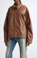 Haikure Jocelyn Silky Leather Jacket