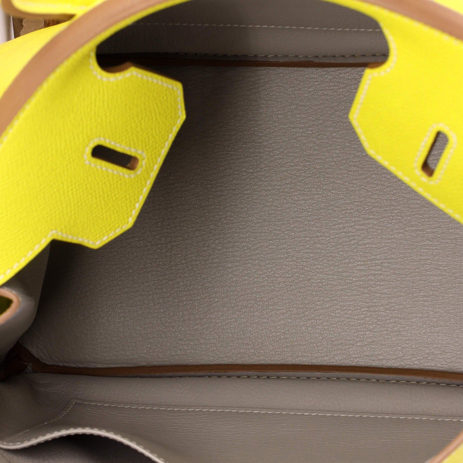 Candy Birkin Bag Epsom 30, Alternate, color, Yellow