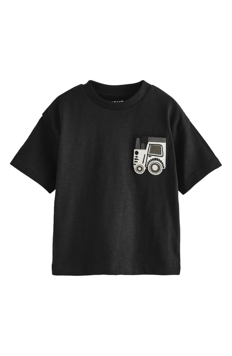 NEXT Kids' Digger Assorted 4-Pack Cotton T-Shirts, Alternate, color, 